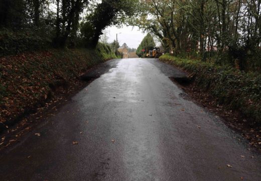 O Concello de Lousame inviste case 58.000 euros nas obras de mellora do camiño entre Cruído e Seoane